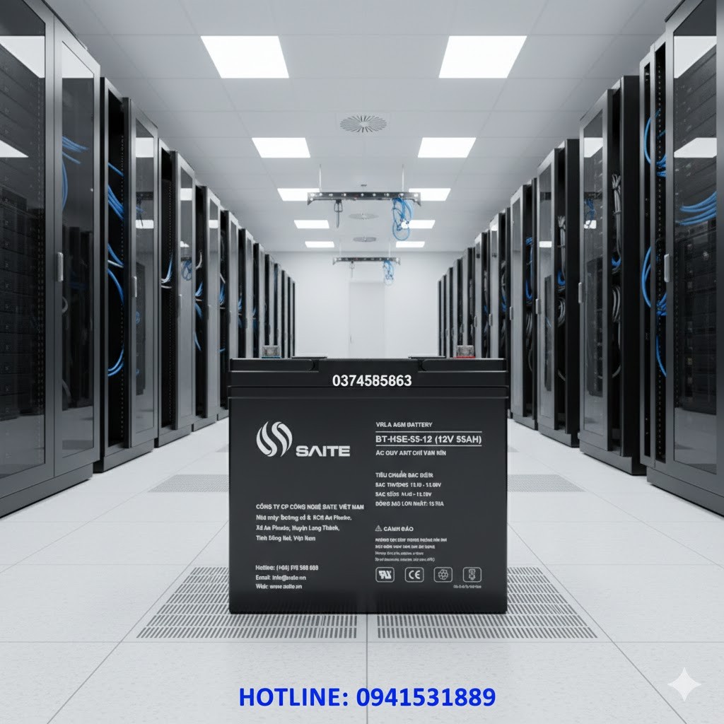 Bình ắc quy 12V 55AH